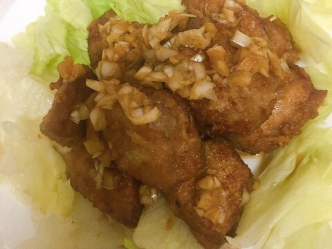 簡単！白身魚のから揚げ～油淋ソースがけ～